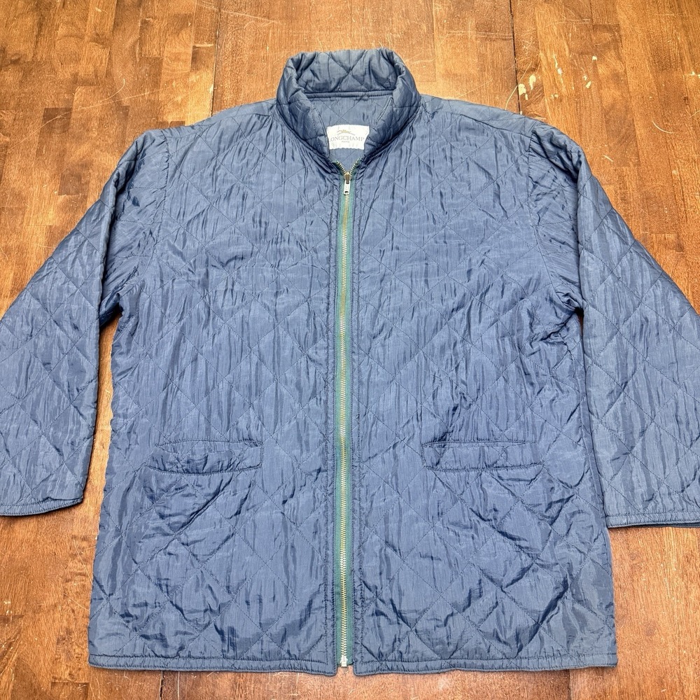 Longchamp Paris Men's Jacket Quilted Vintage 90's Size‎ US Medium or EU 48